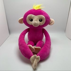 2019 WowWee Fingerlings 17” Monkey Plush Toy Interactive Stuffed Animal